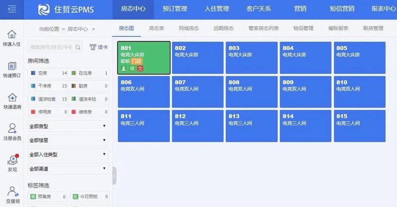 酒店管理软件